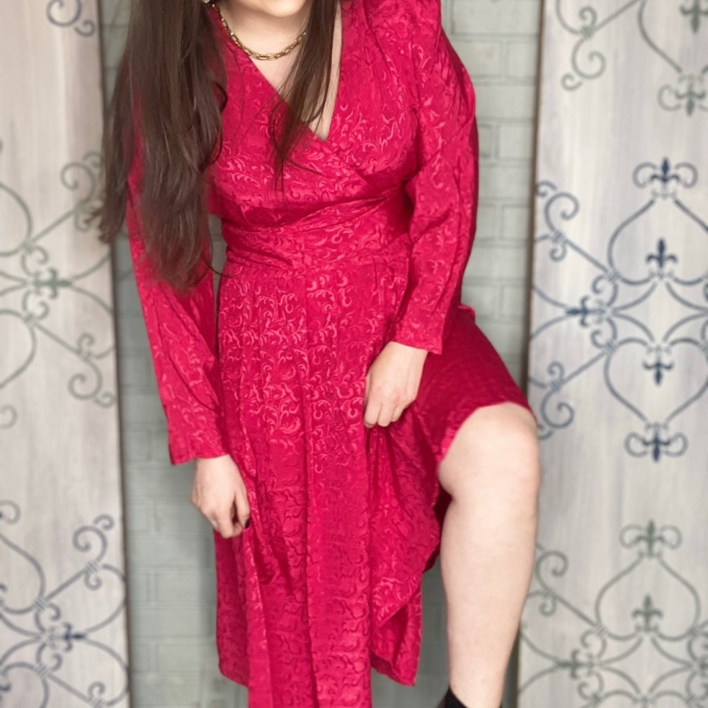 1970’s Pink Dress by R.E.O. Originals Size 10/12